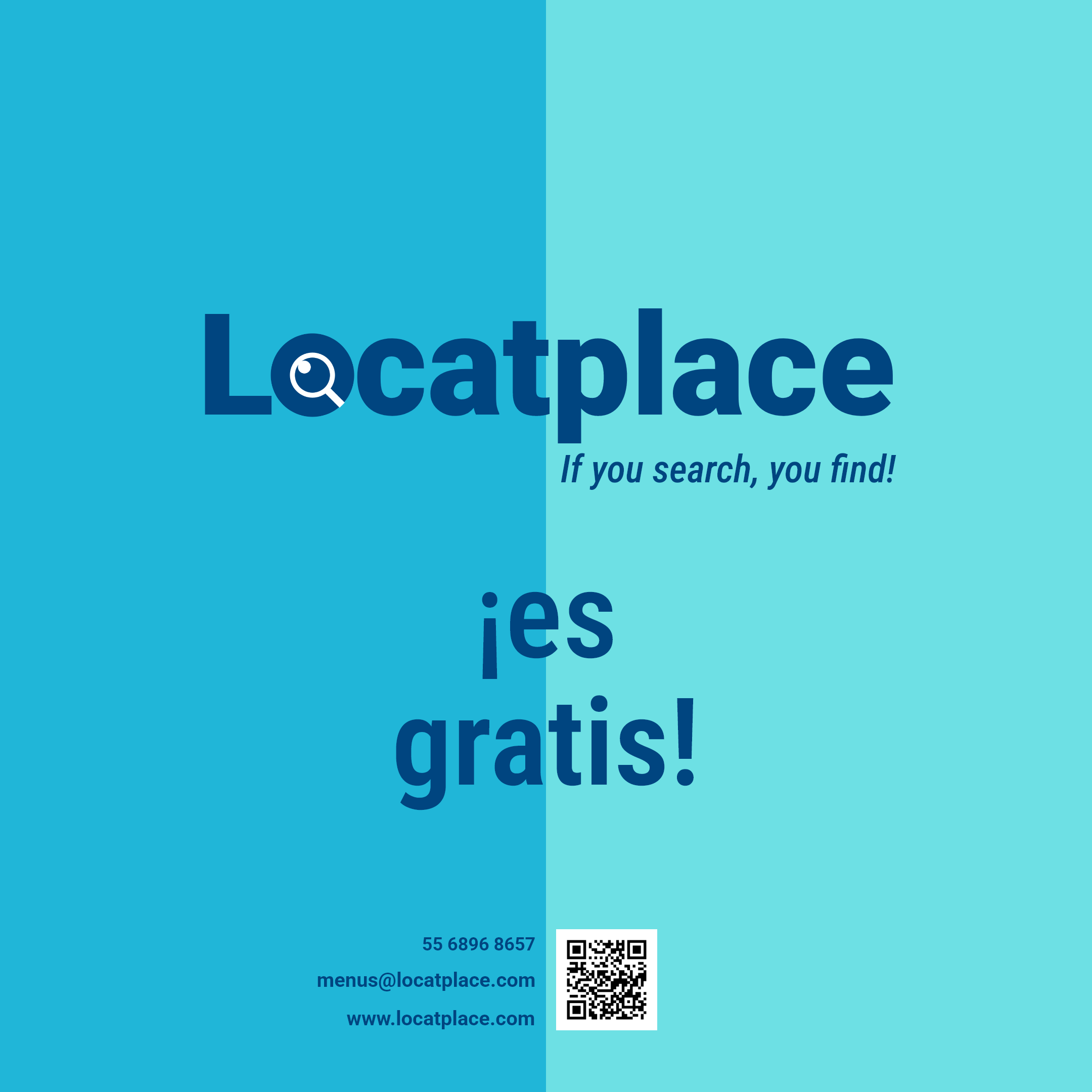 Locatplace ¡es gratis!
