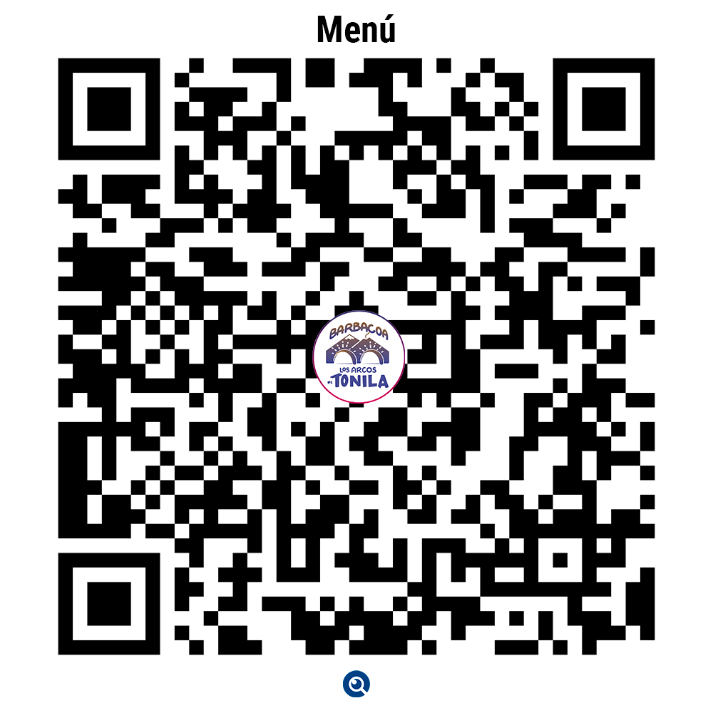 Código QR del menú de Barbacoa Los Arcos de Tonila