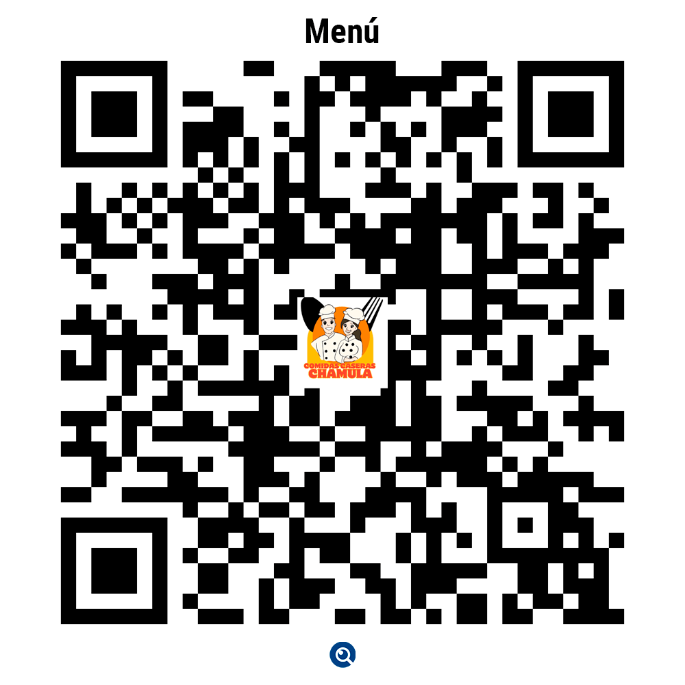 Código QR del menú de Comidas Caseras Chamula