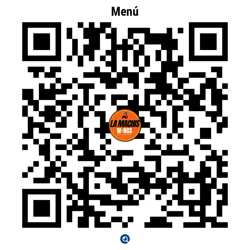 Código QR del menú de La Machis Wings