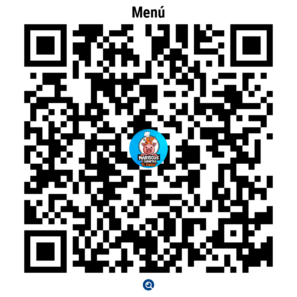 Código QR del menú de Mariscos y Carnitas El Charly