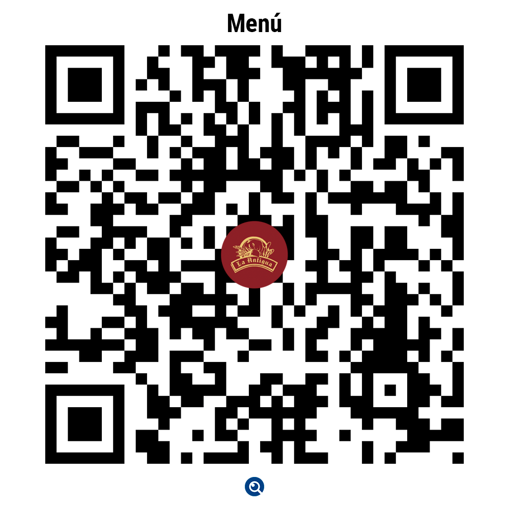 Código QR del menú de Panadería La Antigua