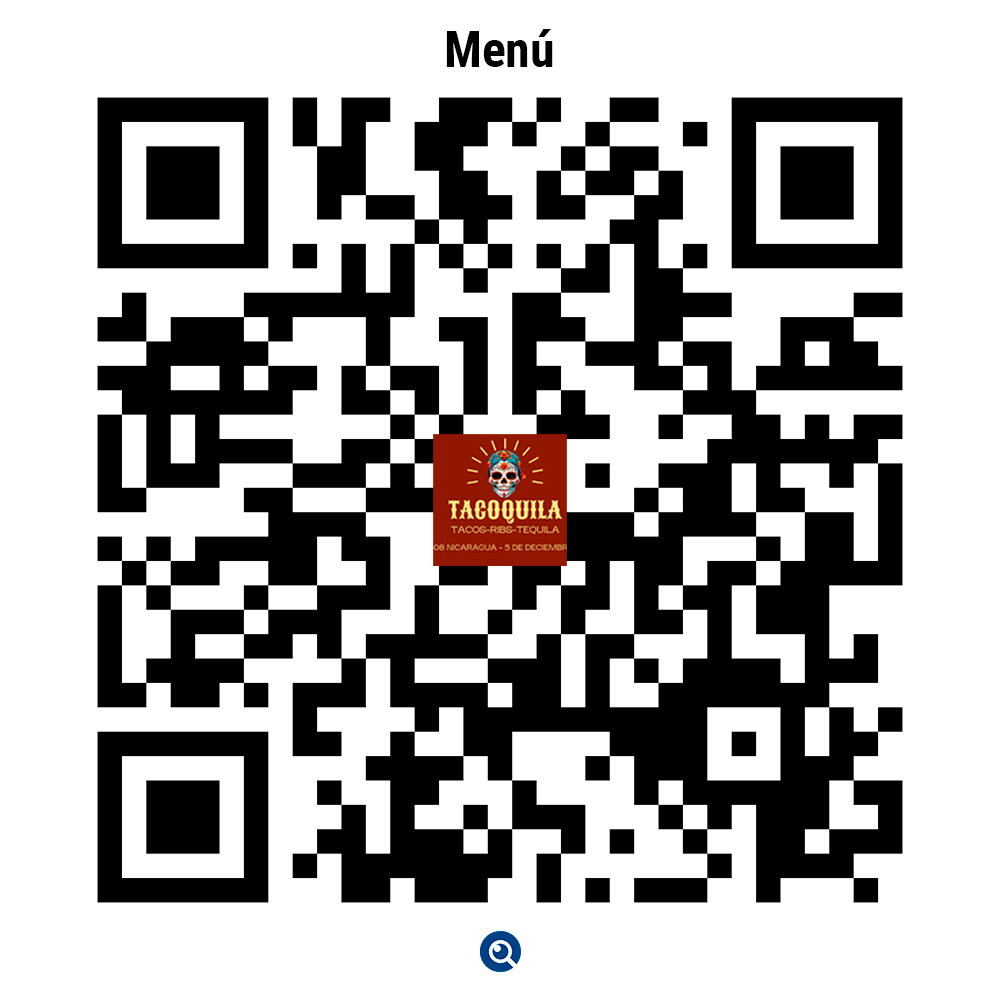 Código QR del menú de Tacoquila PV